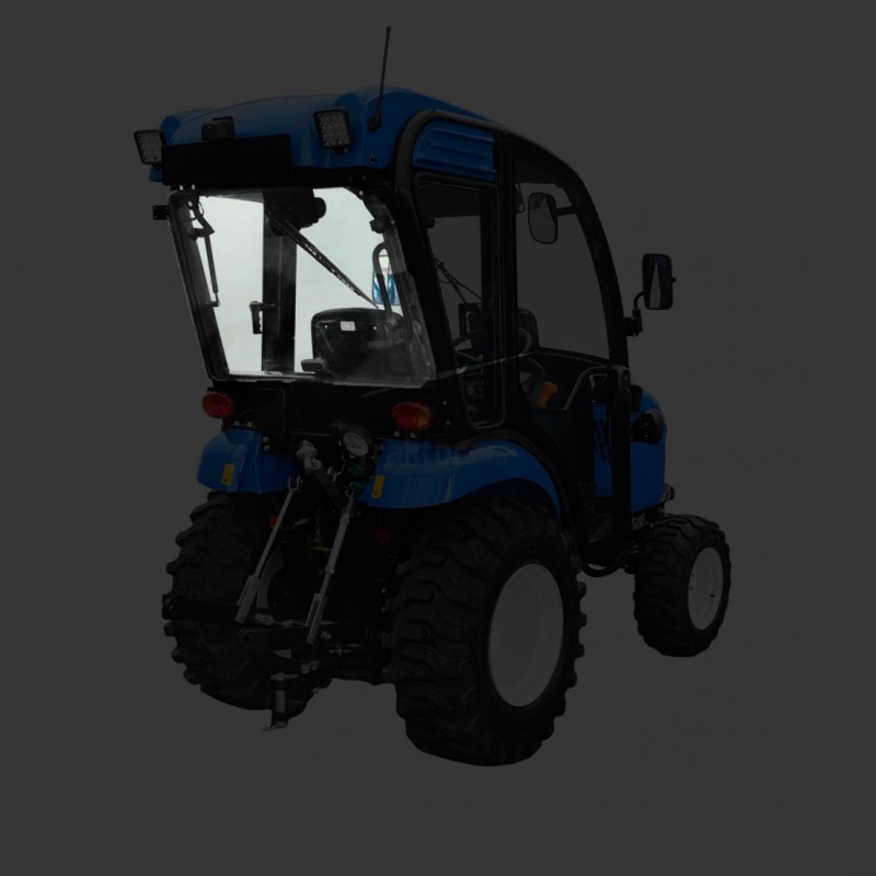 pièces de carrosserie - Vitre de lunette arrière de cabine / Tracteur LS XJ25 / LS