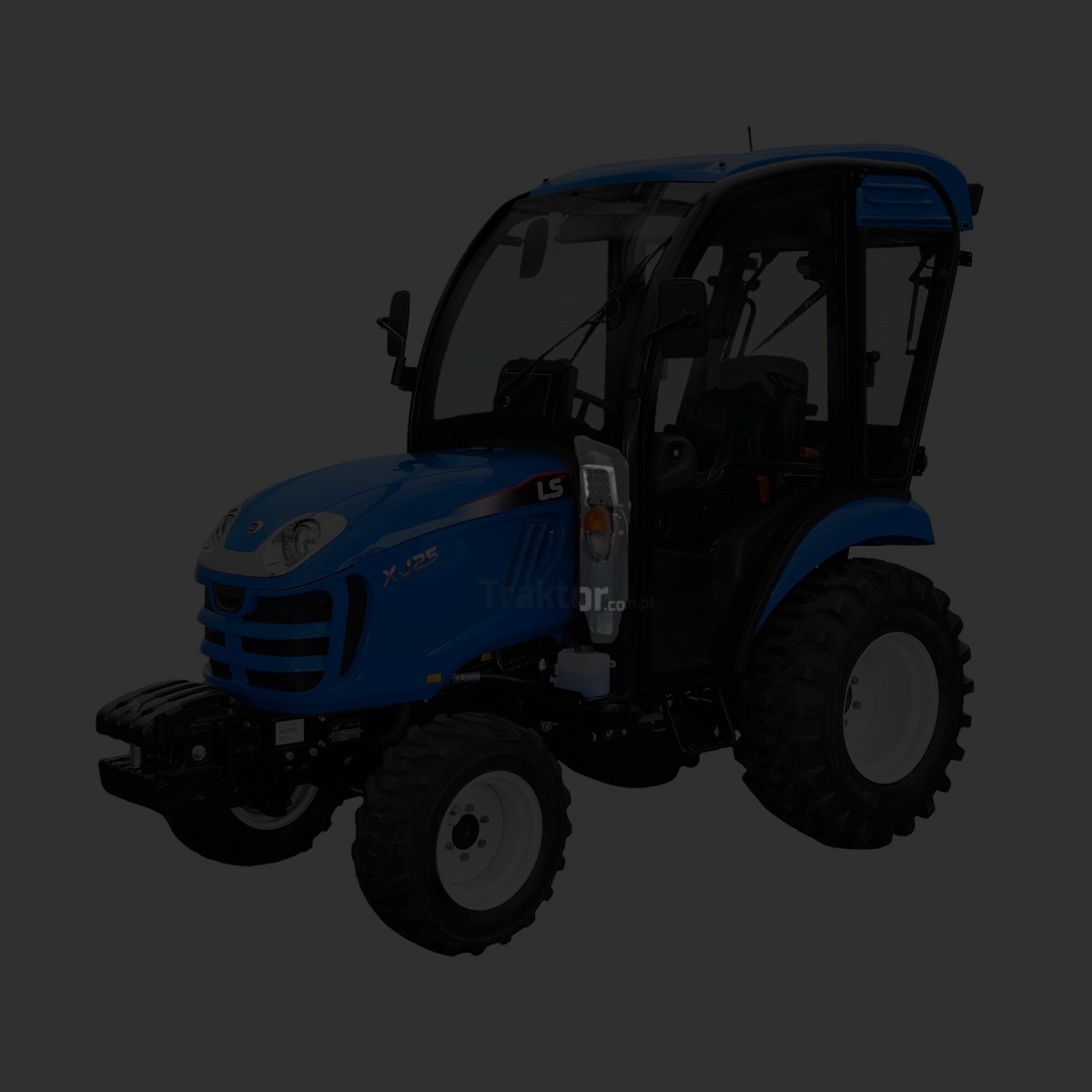 Vidrio de la ventana de la cabina inferior delantera / Tractor LS / LS X25