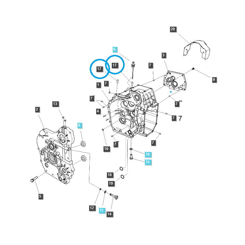 ostatné motor - Čap / S167102023 / LS Traktor / č