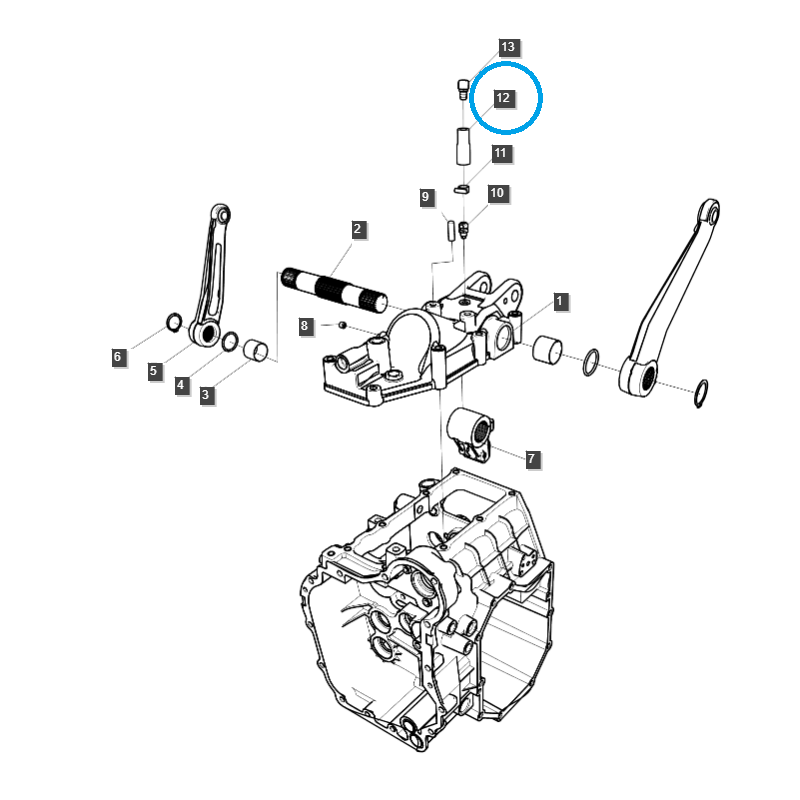 pozostale uklad zawieszenia tuz - Przewód odpowietrznika / TRG820 / LS Tractor 40262801