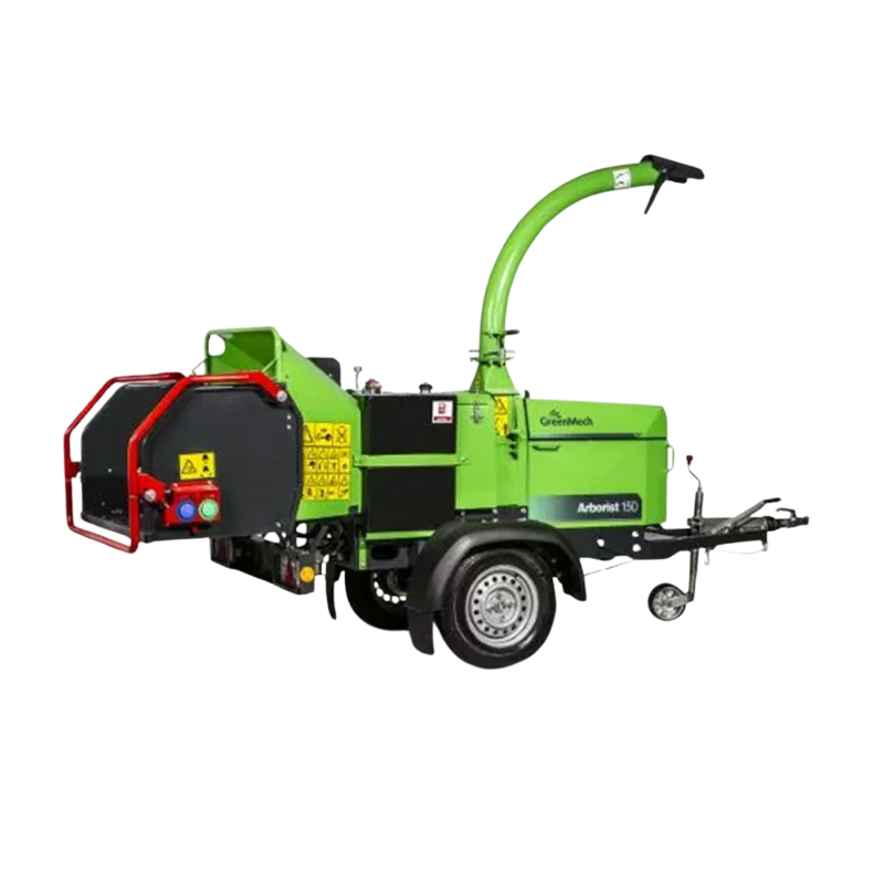 agricultural machinery - Arborist 150 GreenMech petrol disc chipper