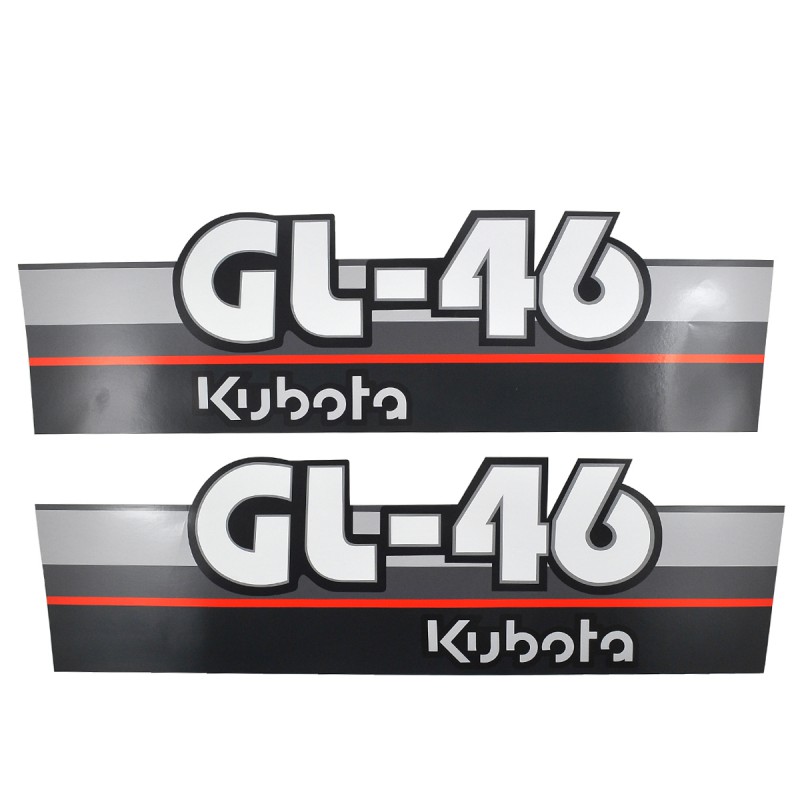 aufkleber - Aufkleber für Kubota GL46