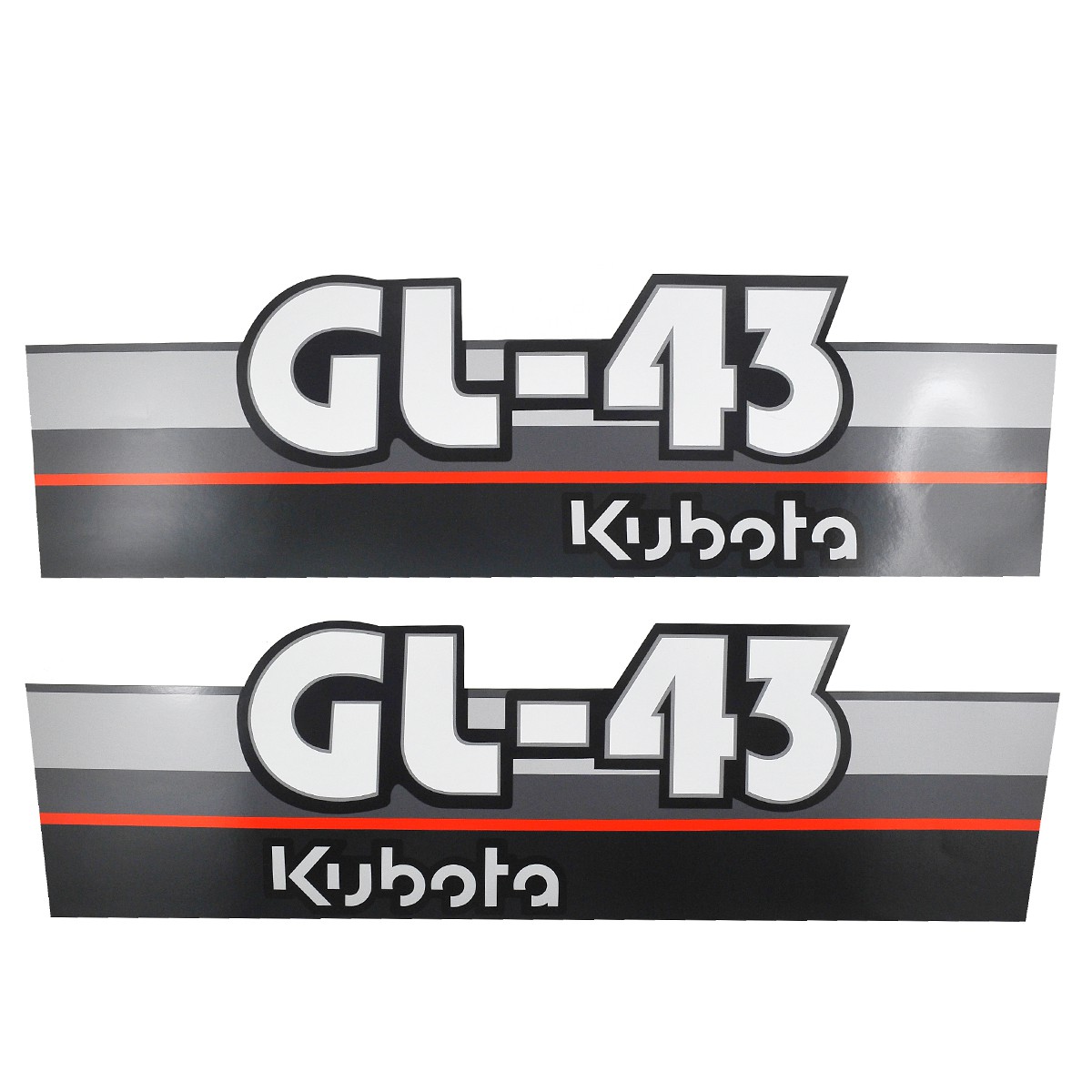 Autocollants Kubota GL43