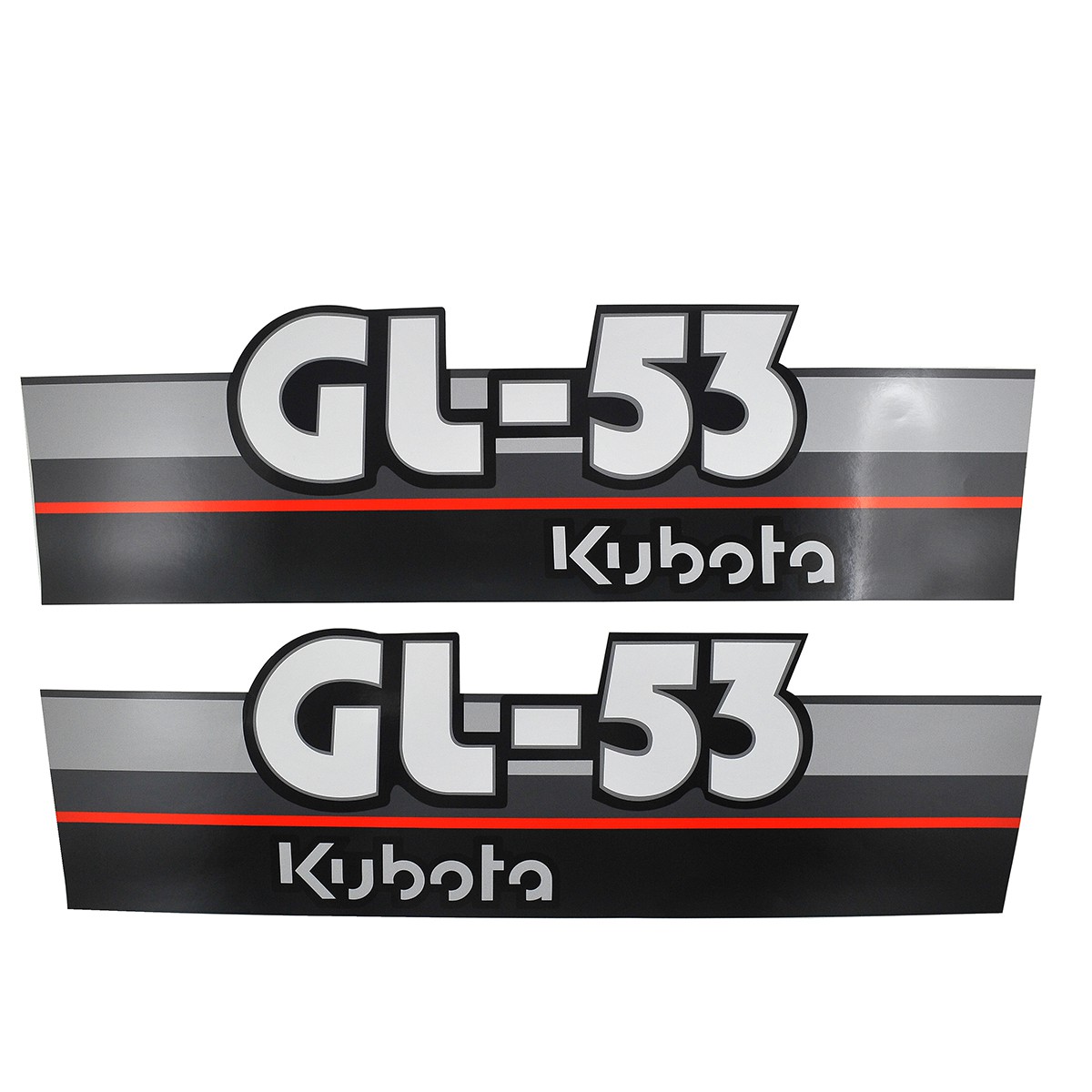Kubota GL53 stickers