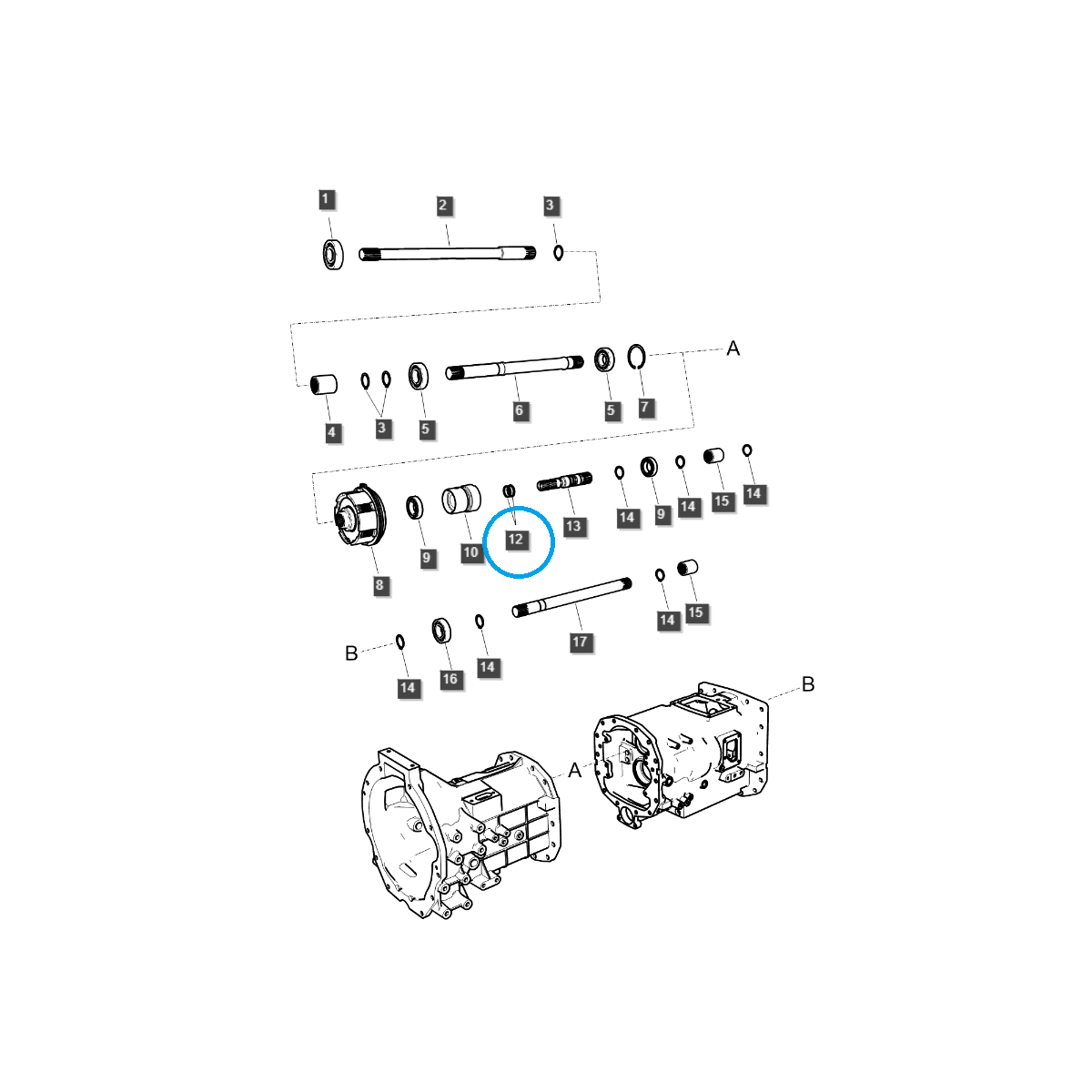 Gummidichtmittel / TRG000 / A5000391/ Ls Traktor 40160066