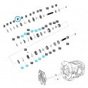 Cost of delivery: Mode, engrenage d'arbre central / TRG281 / LS Tractor 40010117