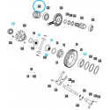 Cost of delivery: Distanzstück 21 x 13 x 2,5 mm / S363120013 / LS Traktor 40028159