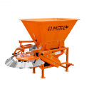 Cost of delivery: MOTYL N031M fertilizer spreader with municipal attachment POM Augustów