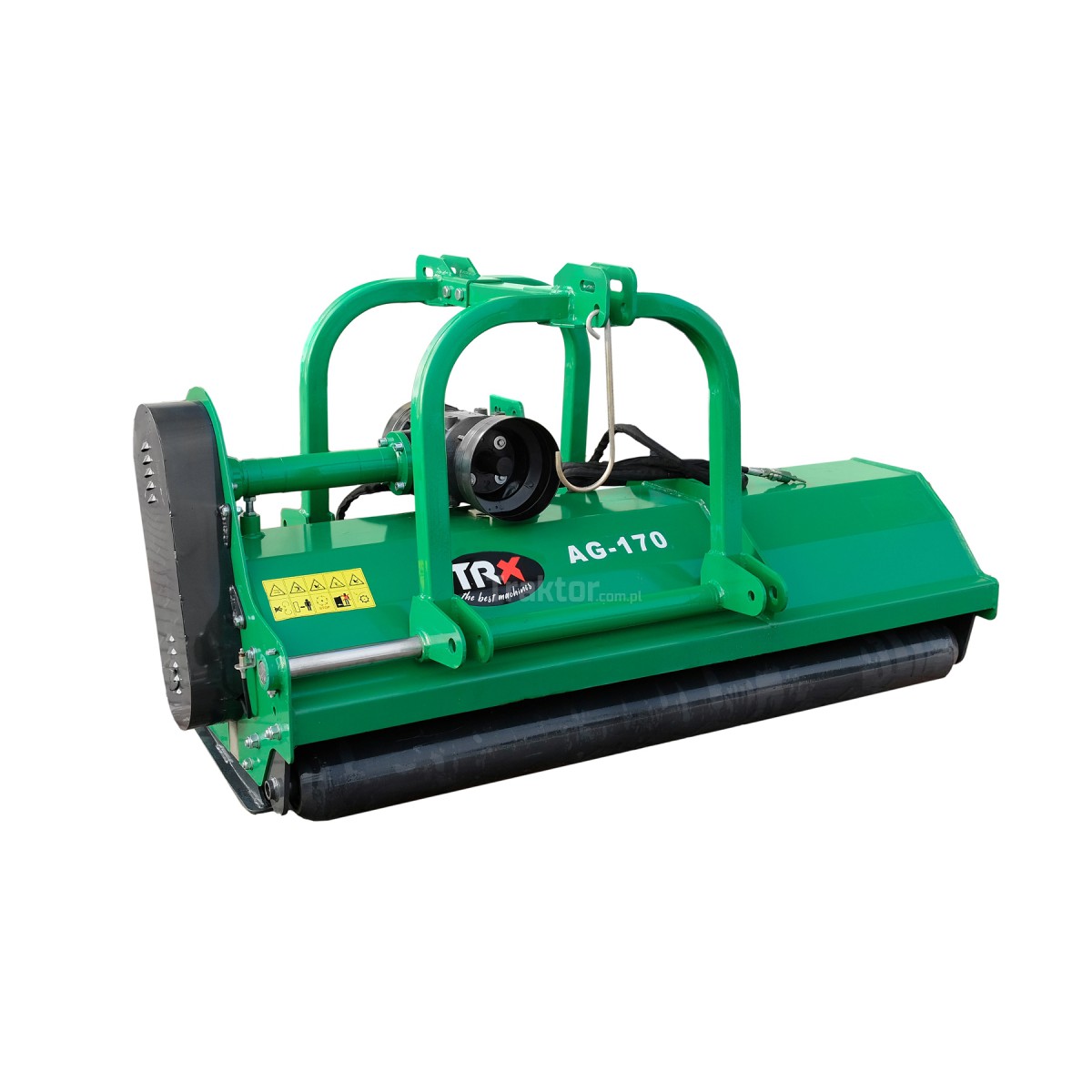 AG 140 TRX double-sided flail mower with hydraulic shift