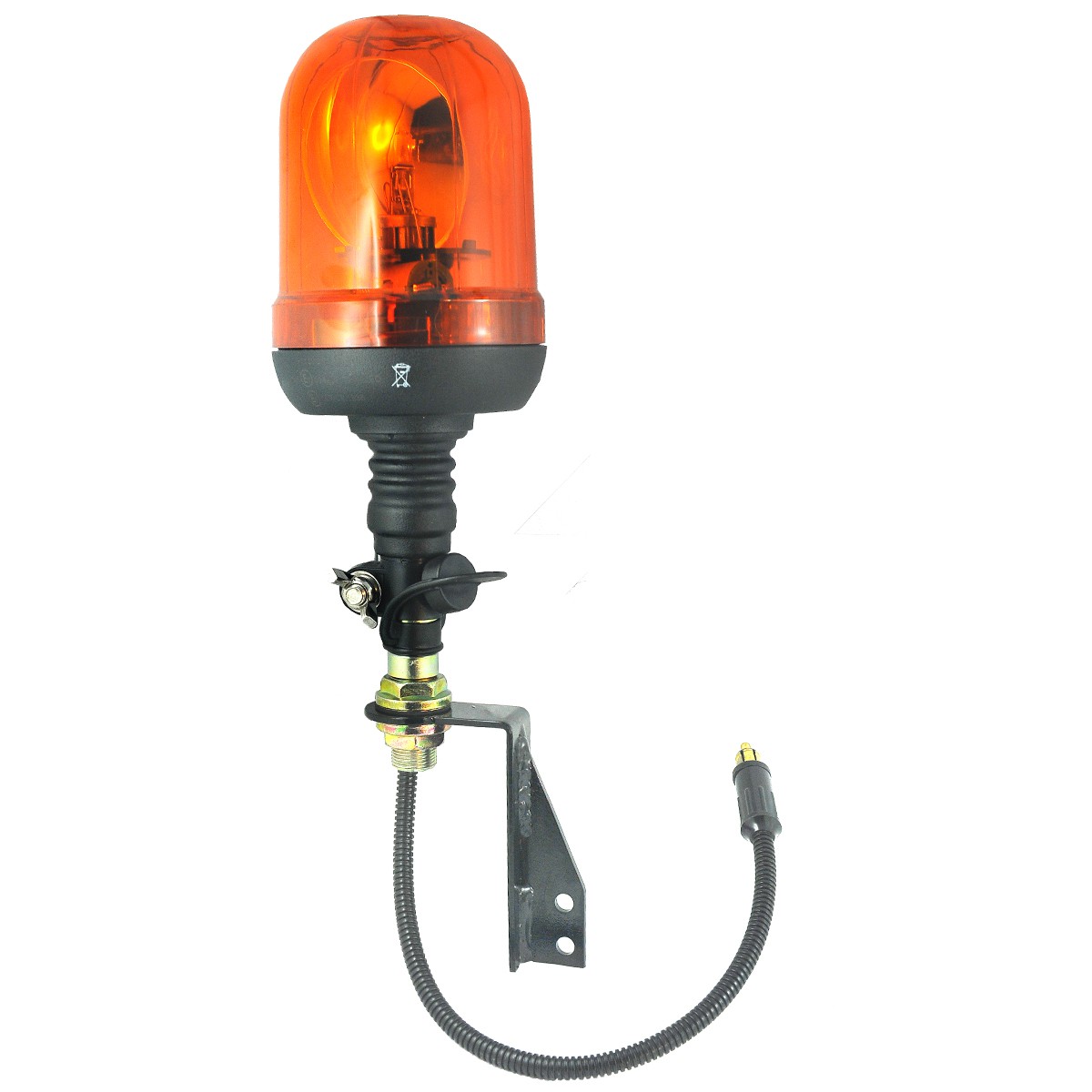 Lampa sygnalizacyjno-ostrzegawcza / obrotowa / H1 12V 55W