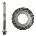 Cost of delivery: Crown pinion 51T/255 mm disc wheel + 8T/358 mm drive roller / Iseki TS2510 / 9-19-104-03