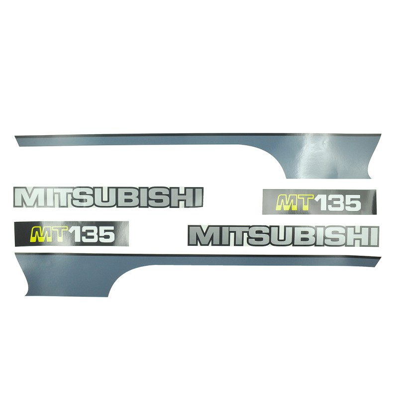 teile fur mitsubishi - Mitsubishi MT135 Aufkleber