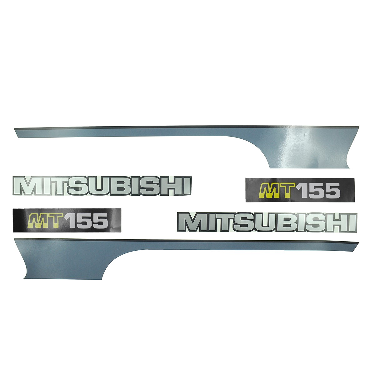 Mitsubishi MT155 stickers