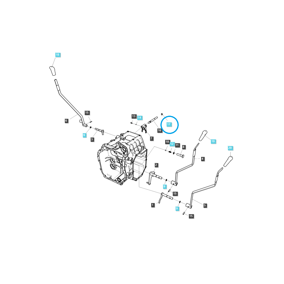 Seger-Ring Ø 16 / S810016001 / Ls Traktor 40029261