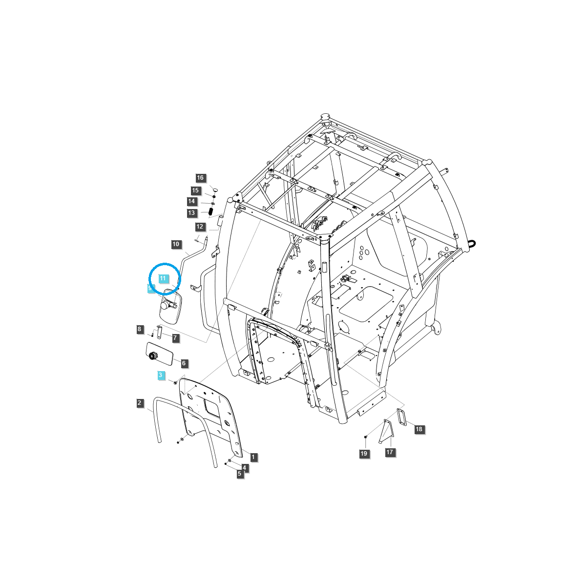 Seger-Ring Ø 16 / TRG970 / Ls Traktor 40012204