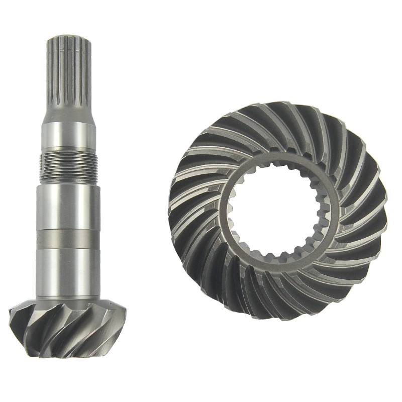 parts for kubota - Disc wheel 20T/23T/120 mm + input shaft 10T/18T/175 mm / Kubota M6040/M7040/M8540 / 3C051-42300 / 5-19-127-13
