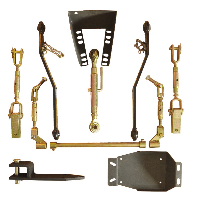 sistema de suspensión de tres puntos de tres puntos - Sistema de enganche de tres puntos / CAT I / Kubota / Iseki TX