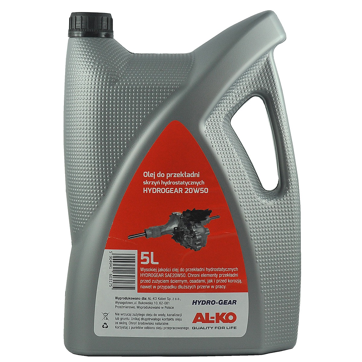 Aceite de transmisión hidrostática / HYDRO-GEAR AL-KO / 20W50 / 5L