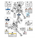 Cost of delivery: Autocollant d'avertissement / Tracteur LS 40358867