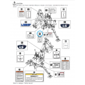 Cost of delivery: Autocollant d'avertissement / Tracteur LS 40358874