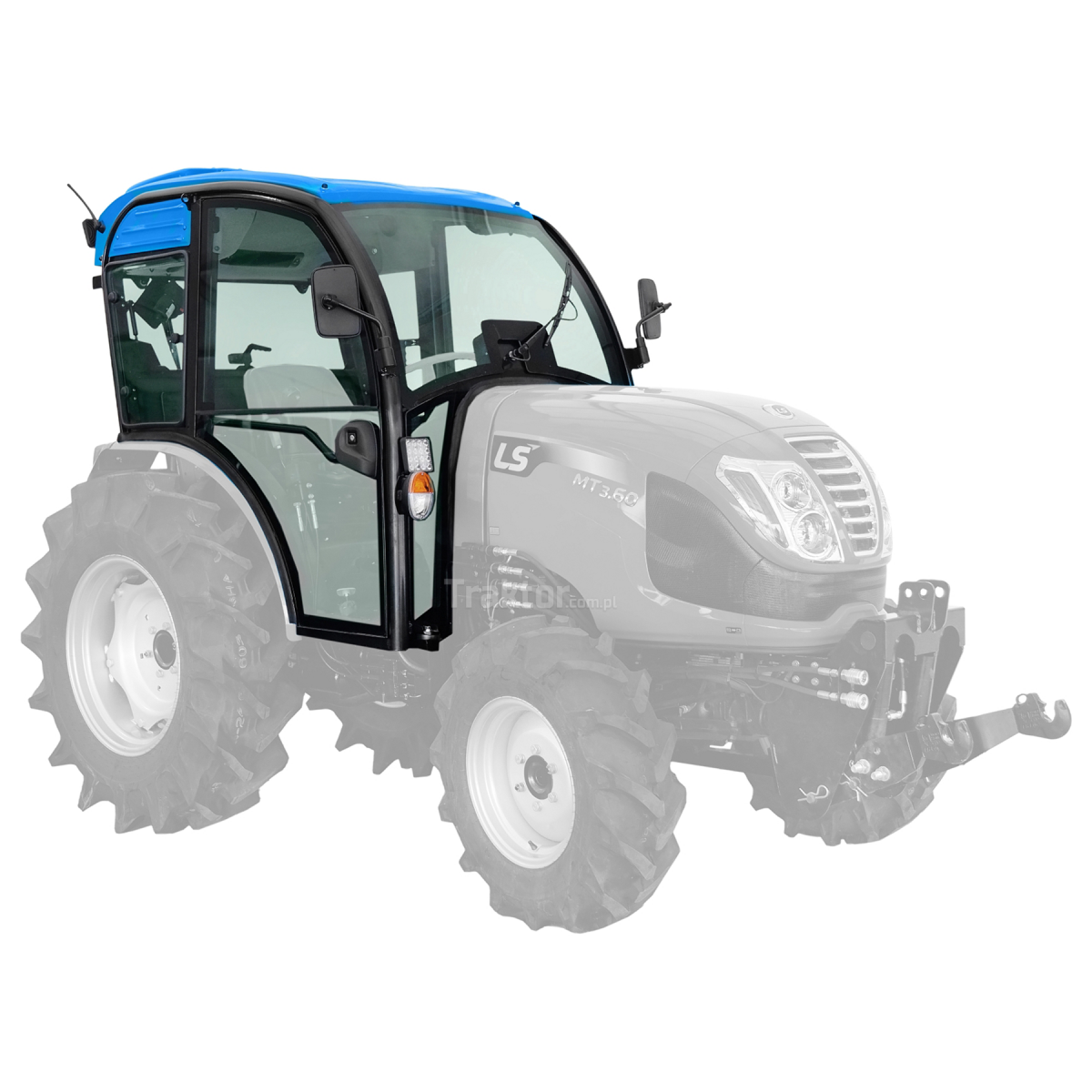 Cabina QT con aire acondicionado para el tractor LS Tractor MT3.50, MT3.60