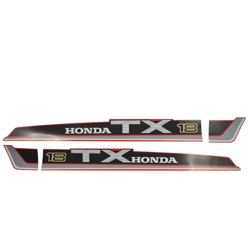 parts for honda - Honda TX18 stickers