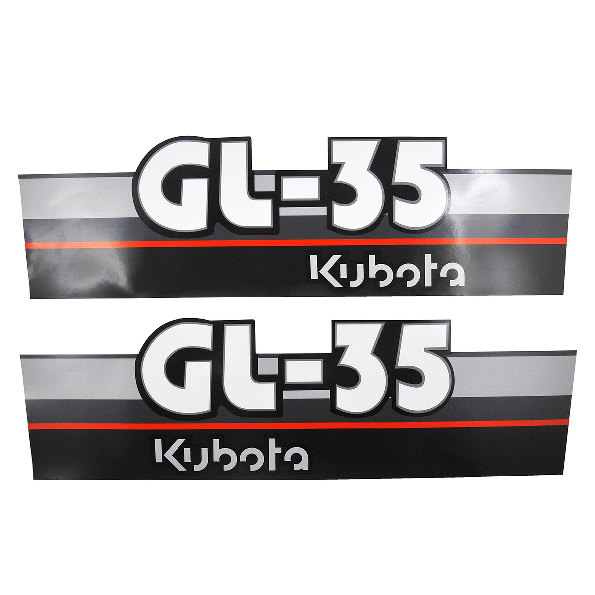 Kubota GL35 stickers