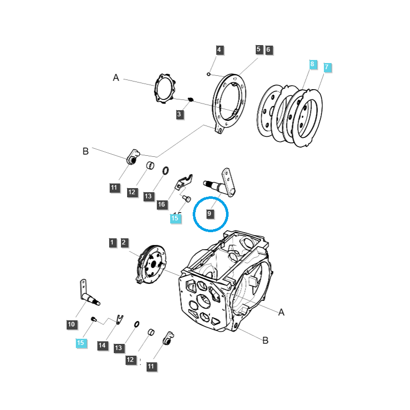 brake cables - Handbrake Cable / LS Tractor / A1650105 / TRG650 / No. 40011063