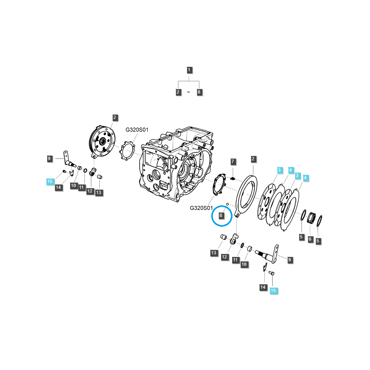 Ocelová koule / (3A1653007) / TRG650 / Ls Traktor 40009462