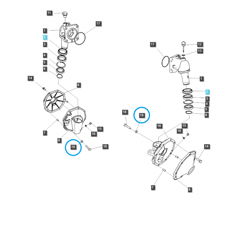 bolts nuts and washers - Nut M10 x 1.25 / S301100043 / Ls Tractor 40028723