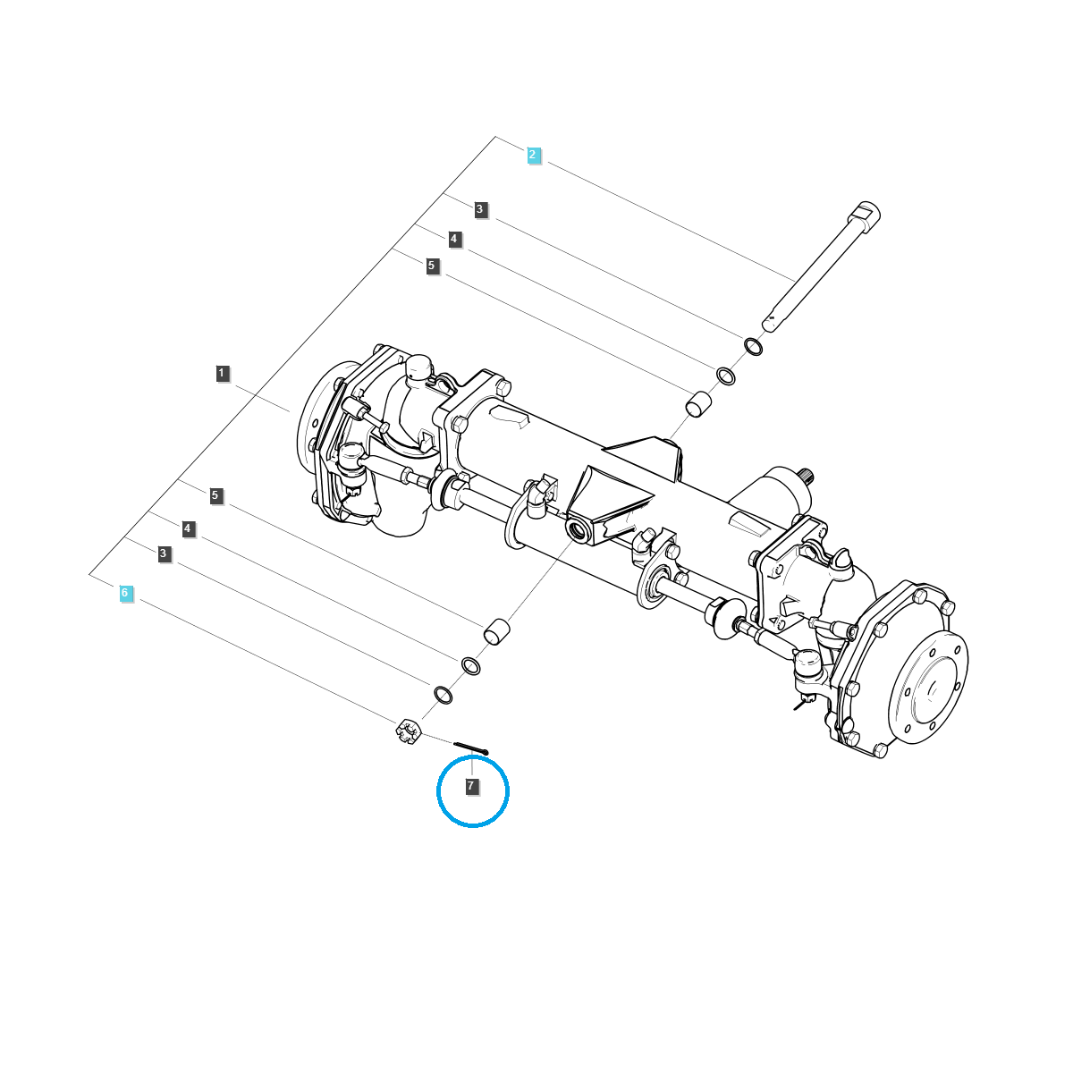 Závlačka 40mm / S441404010 / Ls Traktor 40114690