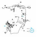 Cost of delivery: Attache-câble, organiseur de câbles / A0640015 / Ls Tractor 40012735