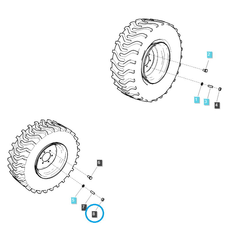 nuts - Nut M12 x 1.25 / S302120043 / Ls Tractor 40028748