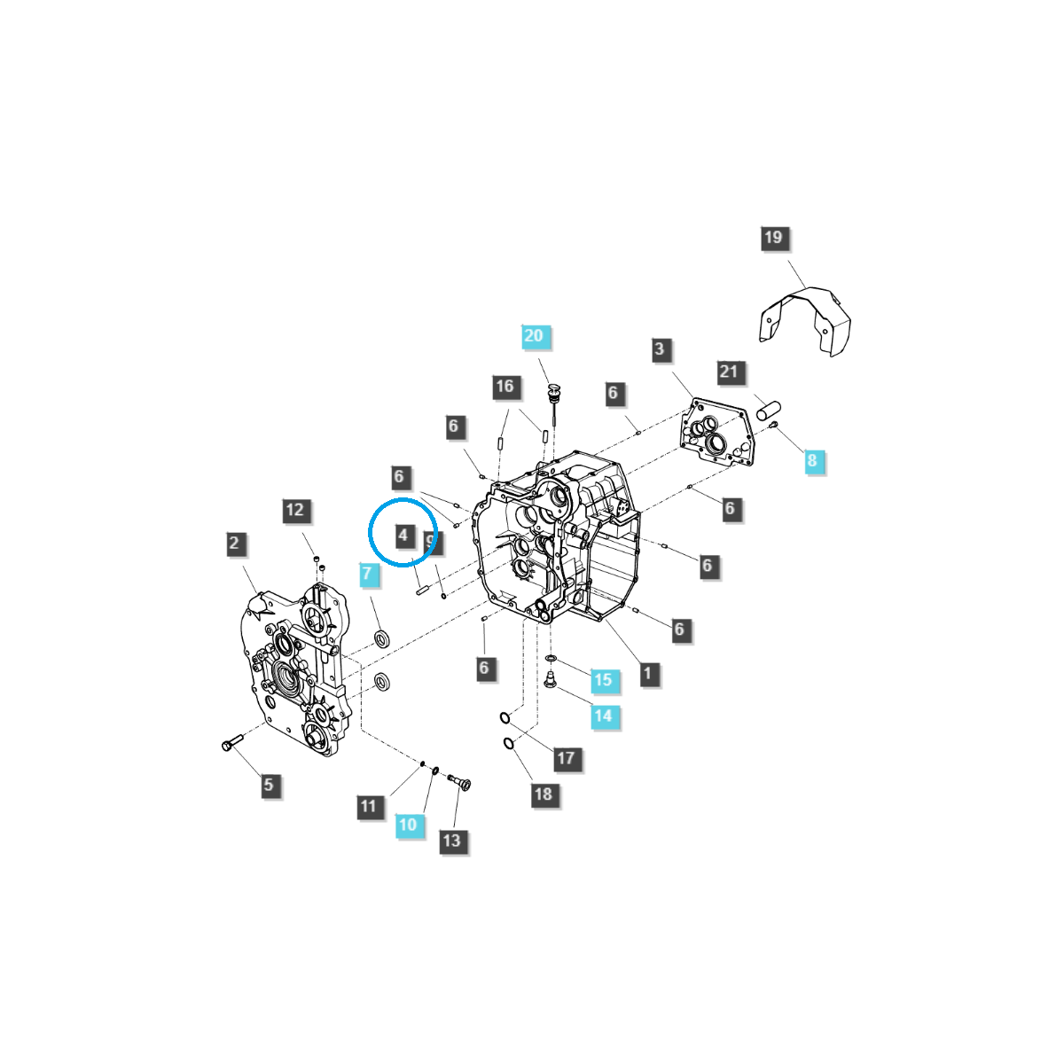 Stift / S167102523/ LS Traktor / Nr. 40095166