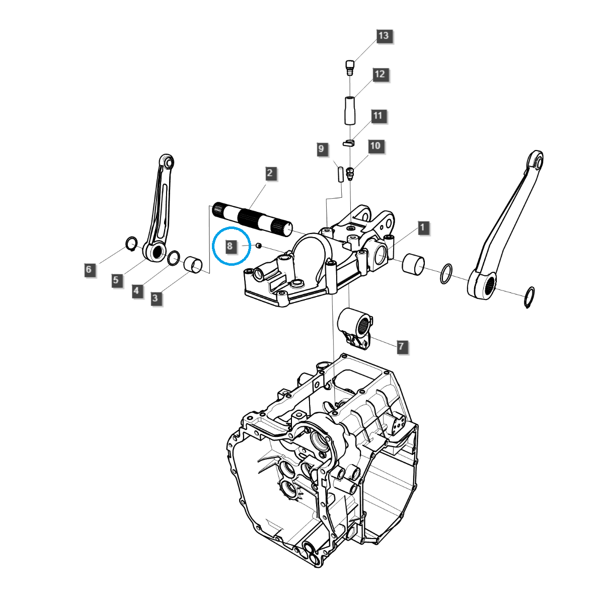 Bouchon, capuchon 1/8 / A0610167 / Ls Tractor 40012846