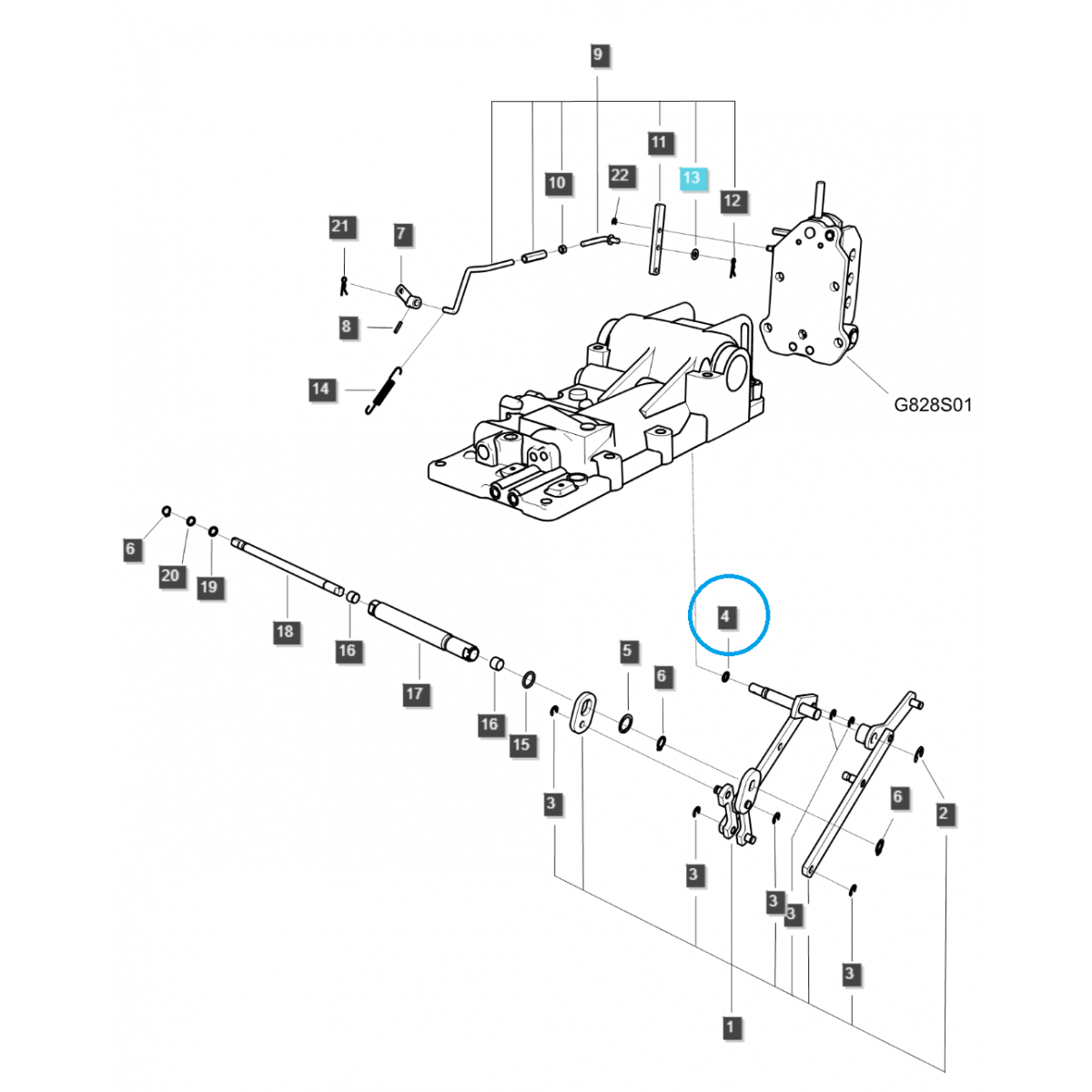 O-kroužek 8,8 x 1,9 mm / S801009010 / Ls Traktor 40029193