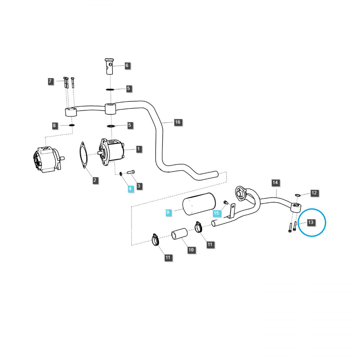 Śruba M10 x 1.25 x 60 / S154106033 / Ls Tractor 40028955