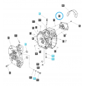 Cost of delivery: Hintere Struktur der Zapfwelle/Zapfwellengetriebe / TRG280 / Ls-Traktor 40197103