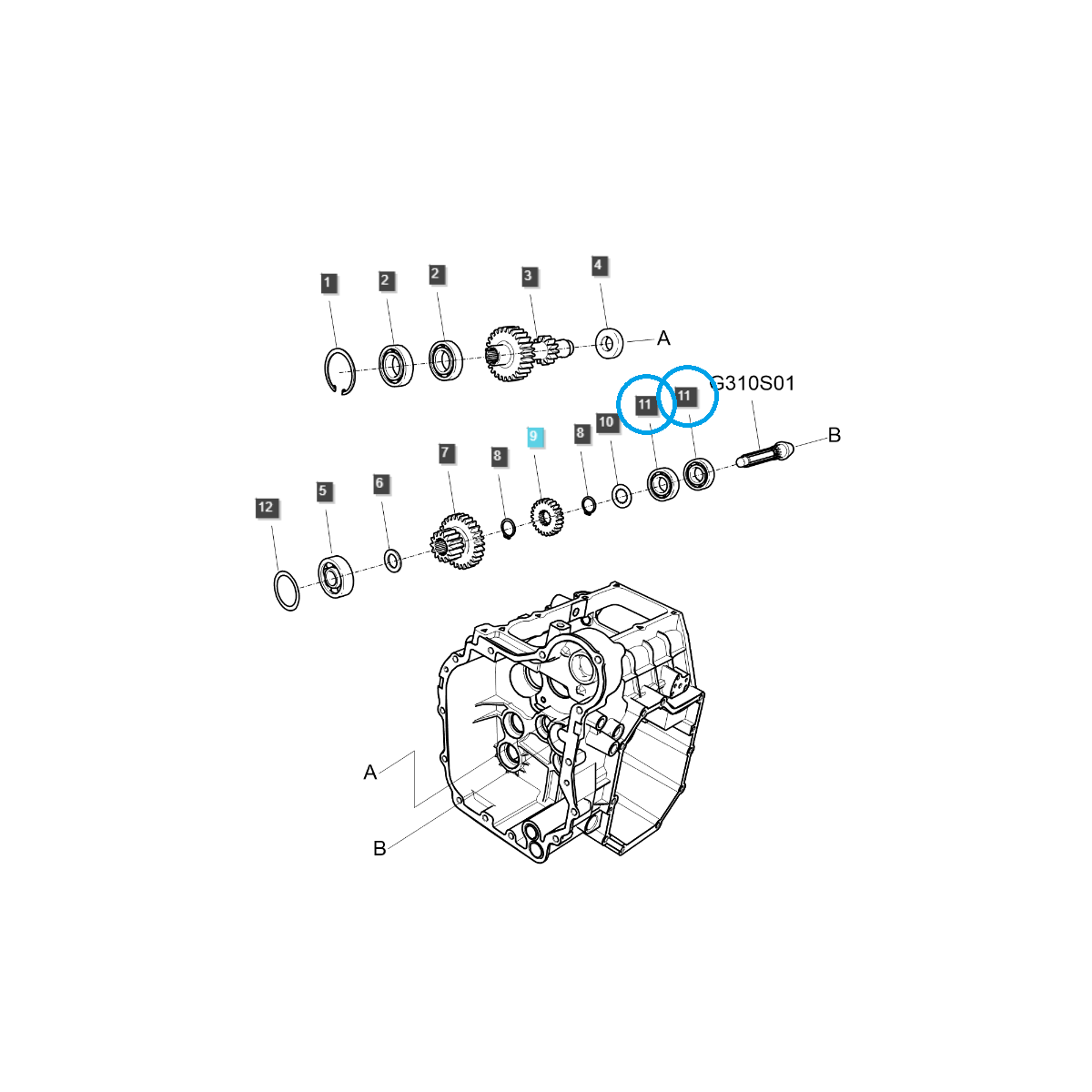 Ball bearing / 62050HL / Ls Tractor 40290603