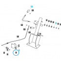 Cost of delivery: Hand throttle cable holder - LS Tractor LS XJ25HST/LS J23HST/LS J27HST