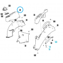 Cost of delivery: Hebelführung, Seitenabdeckung (rechts) / TRG870 / LS Traktor 40347187