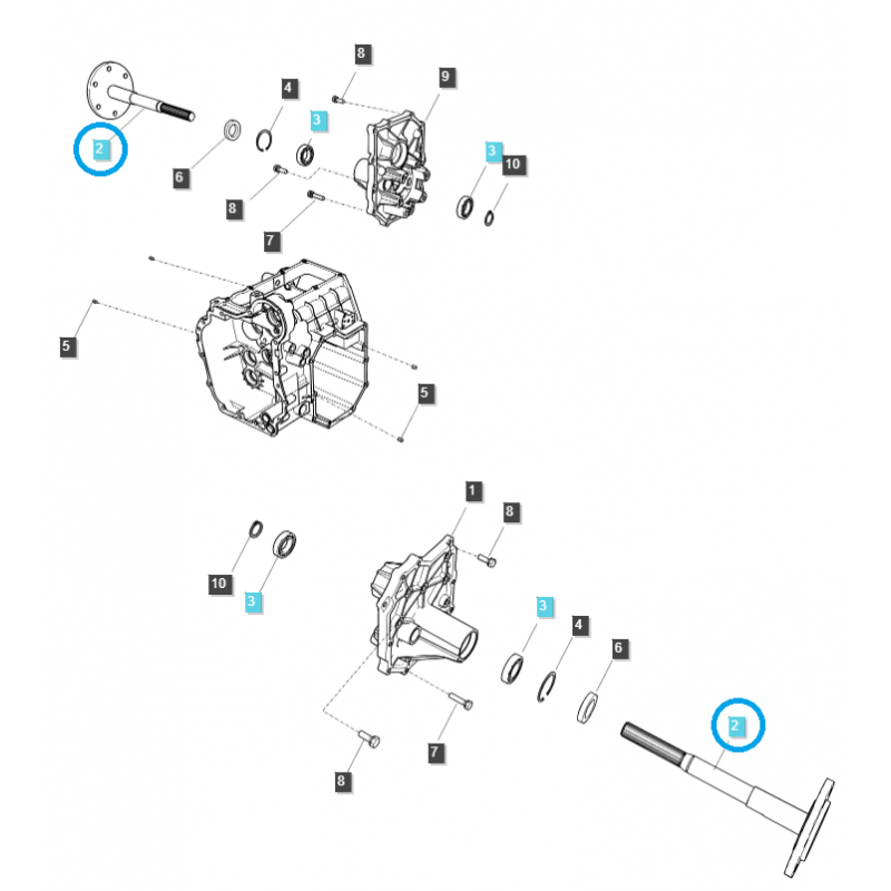 náboje - Náboj, hriadeľ zadnej nápravy / TRG481 / LS Traktor 40197119