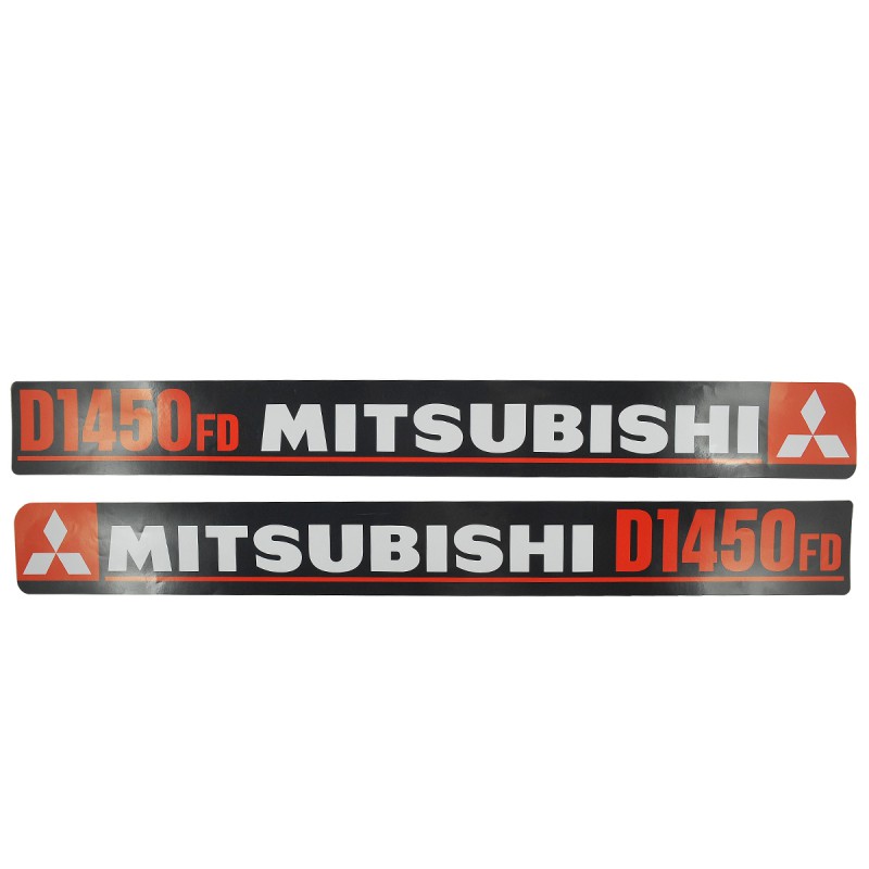 pièces pour mitsubishi - Autocollants Mitsubishi D1450FD