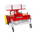 Cost of delivery: 120-cm-Kehrmaschine für einen Traktor mit Korb und 4FARMER-Bewässerungsbehälter