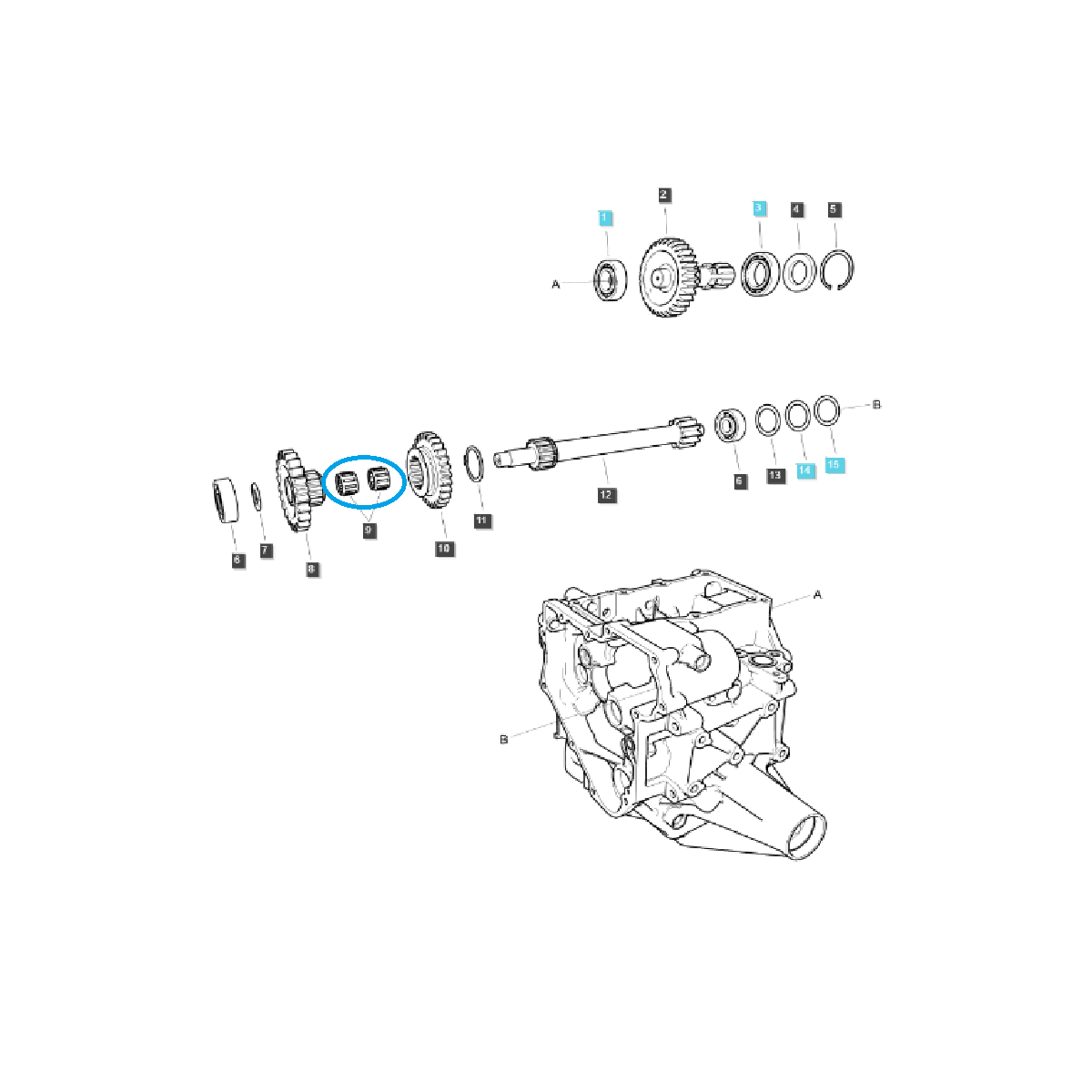 Nadellager K202417 / LS MT1,25 / 40337028