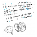 Cost of delivery: Gear sprocket M/DRV 1-2-TRG281 / LS Tractor XJ2025, J23, J27 / 40292201