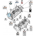 Cost of delivery: Autocollant d'avertissement "ATTENTION" antidérapant MWG980 / Tracteur LS / 40417401