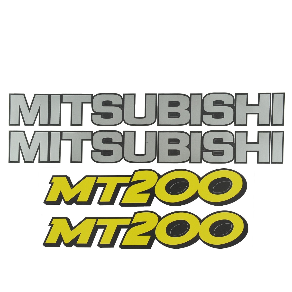 Autocollants Mitsubishi MT200