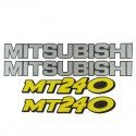 Cost of delivery: Autocollants Mitsubishi MT240