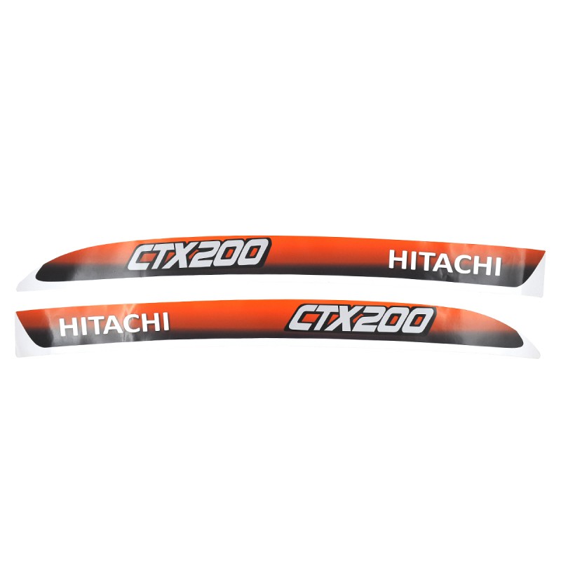 pièces pour 4farmer - Autocollants Hitachi CTX200